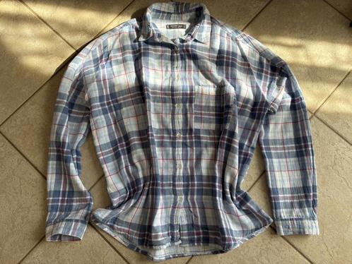 chemisier ample Mango - T. S - blanc rayures bleu foncé bleu, Kleding | Dames, Blouses en Tunieken, Gedragen, Maat 36 (S), Overige kleuren