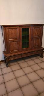 Armoire vitrine chêne, Ophalen, Zo goed als nieuw, Eikenhout