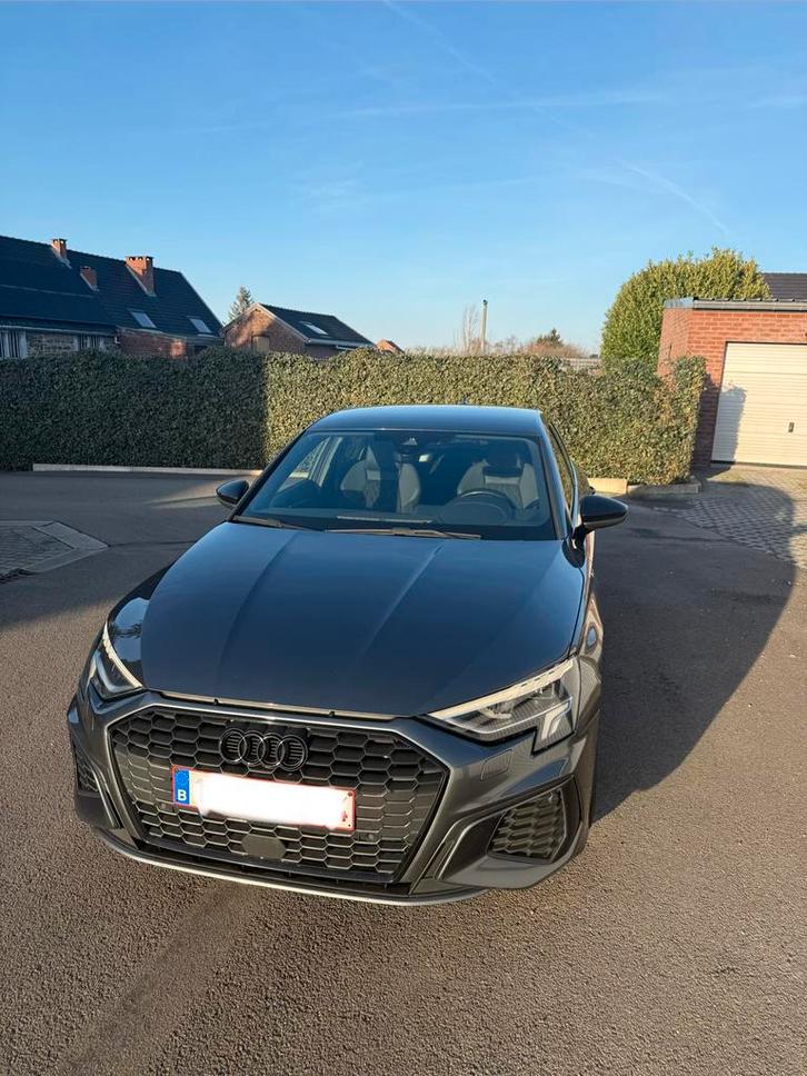 Audi A3 S-Line TDI 116cv, Autos, Audi, Particulier, Android Auto, Électrique, Automatique, Gris, Enlèvement