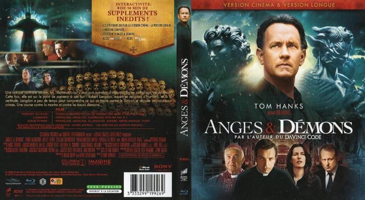 anges & demons (angels & demons) (blu-ray) neuf, CD & DVD, Blu-ray, Comme neuf, Thrillers et Policier, Enlèvement ou Envoi