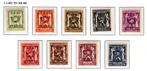 PRE437/445 MNH** 1940 - Klein staatswapen opdruk type D - RE, Postzegels en Munten, Postzegels | Europa | België, Ophalen of Verzenden