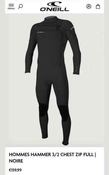 Combinaison sports nautiques O'Neill homme taille M