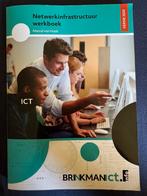 Marcel van Hoek - Netwerkinfrastructuur Werkboek, Boeken, Schoolboeken, Informatica en Computer, Ophalen of Verzenden, Zo goed als nieuw
