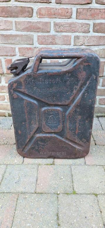 Duitse jerrycan, Verzamelen, Ophalen