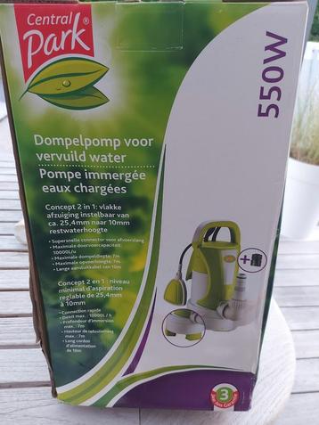 Dompelpomp, weinig gebruikt, Enlèvement, Comme neuf, Pompe à eaux claires