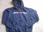 Hoodie Jack & Jones - maat S - Blauw, Kleding | Heren, Maat 46 (S) of kleiner, Blauw, Ophalen of Verzenden