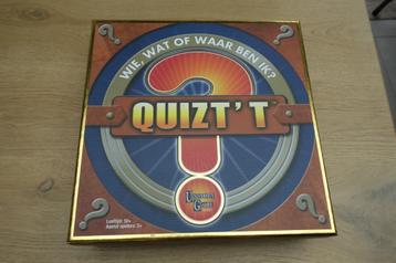 Gezelschapsspel Quizt’t  (nog nieuw!) beschikbaar voor biedingen