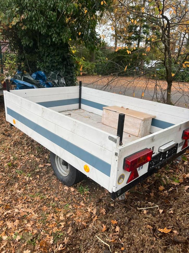 Aanhangwagen 130cm x 200cm, Auto diversen, Aanhangers en Bagagewagens, Gebruikt, Ophalen