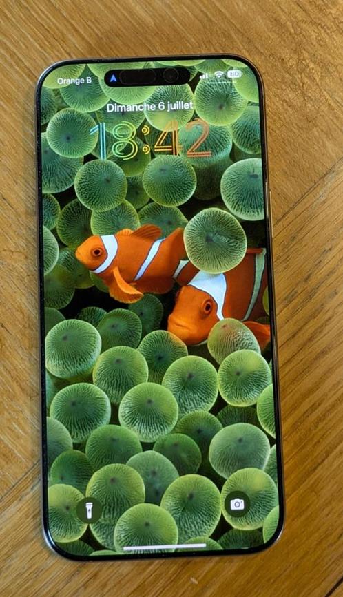 iPhone 16 PROMAX 256 titanium + rhinoshield, Telecommunicatie, Mobiele telefoons | Apple iPhone, Zo goed als nieuw, Ophalen