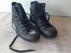 Leder Converse All Stars 39 hoog zwart, Zwart, Ophalen of Verzenden, Sneakers, Gedragen