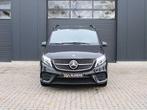 Mercedes-Benz V 300 d lang 4Matic Dub. kab  AMG-pakket, Auto's, Zwart, Mercedes-Benz, Te koop, 233 pk
