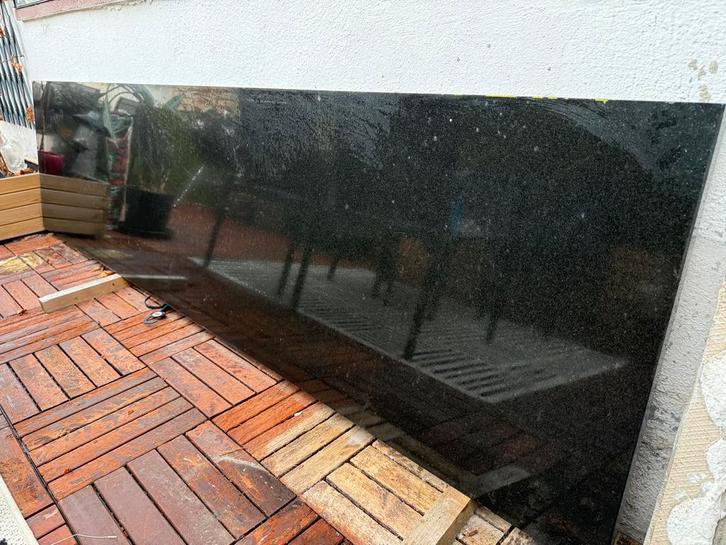 Plan de travail en GRANIT 240x60x3cm, Maison & Meubles, Cuisine | Éléments de cuisine, Comme neuf, Enlèvement