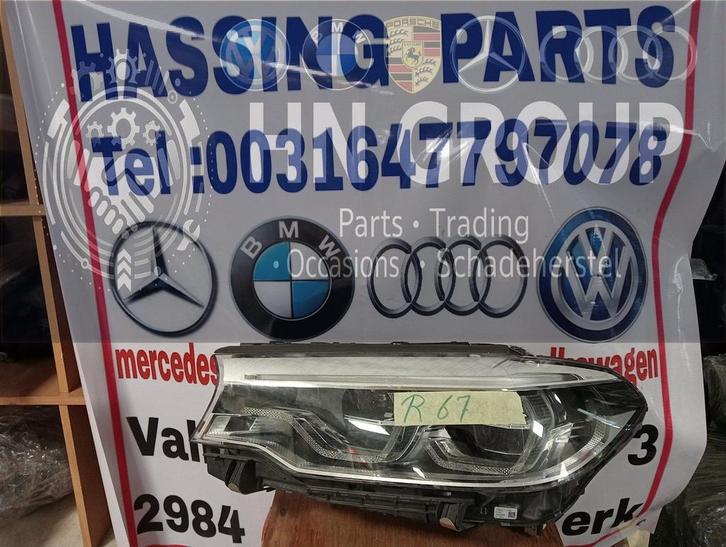 BMW 5 SERIE G30 G31 adaptieve LED koplamp links 8499121-01, Auto-onderdelen, Verlichting, BMW, Gebruikt, Ophalen of Verzenden