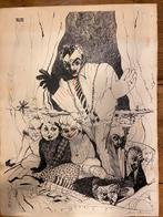 Litho van André Naessens, Ophalen