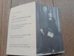 Bp met oude foto op + , Zingem 1918-1995, Vanhoonacker G., Verzamelen, Bidprentjes en Rouwkaarten, Ophalen of Verzenden