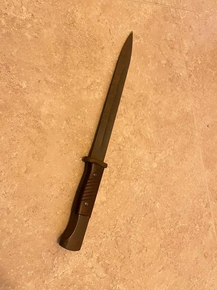 Originele Duitse WOII Bajonet (Mauser 98k) - Verzamelobject, Verzamelen, Militaria | Tweede Wereldoorlog, Ophalen
