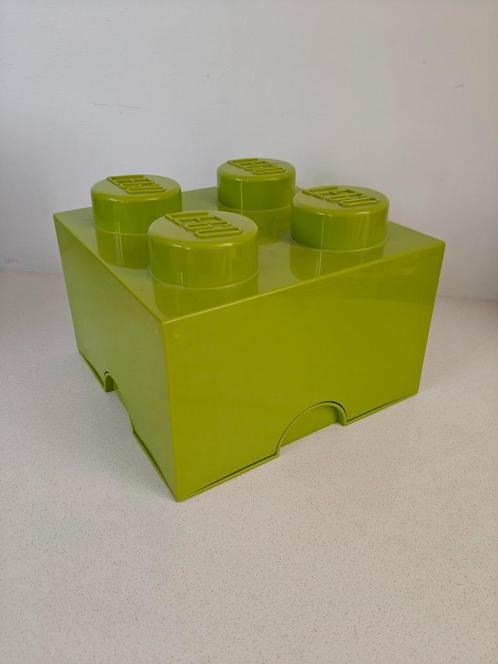 LEGO opbergdoos (groen), Kinderen en Baby's, Speelgoed | Duplo en Lego, Zo goed als nieuw, Lego, Ophalen of Verzenden