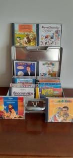 Kinderliedjes en verhaaltjes op CD - 22 stuks in koffertje, Cd's en Dvd's, Alle leeftijden, Ophalen, Gebruikt, Educatief