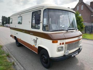 Hanomag henschel F45 oldtimer Originele Camper  / Mobilhome disponible aux enchères