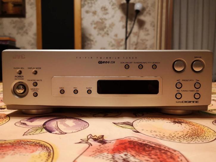 JVC FX-F1R Super Digifine Tuner in prima staat ! Zelden !, Audio, Tv en Foto, Tuners, Gebruikt, Ophalen of Verzenden