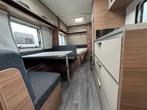 Knaus Sport 540 FDK met mover en airco, Caravans en Kamperen, Caravans, Dwars-stapelbed, 7 tot 8 meter, Bedrijf, Treinzit
