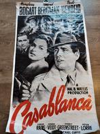 Oude Filmposter Casablanca!, Verzamelen, Ophalen of Verzenden, Gebruikt
