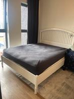 TYSSEDAL Bedframe, wit, 160x200 cm, Huis en Inrichting, Slaapkamer | Bedden, Ophalen, Gebruikt, Wit