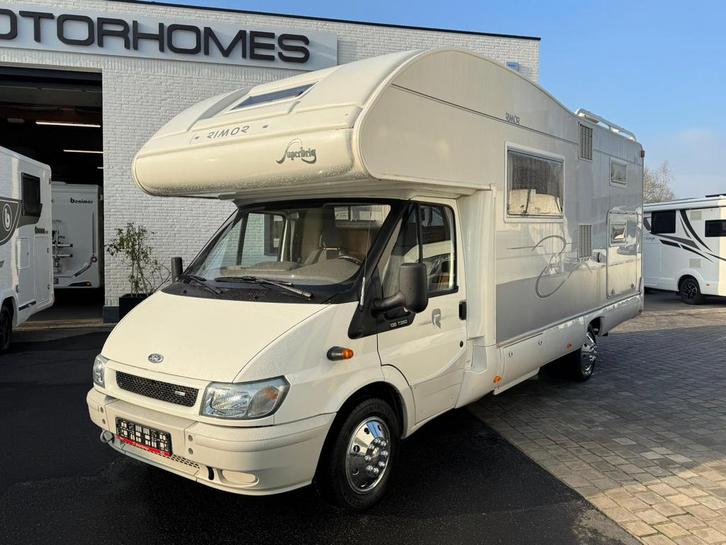Ford Transit Rimor Superbrig, Caravans en Kamperen, Mobilhomes, Bedrijf, tot en met 6, Alkoof, Overige merken, Ford, Diesel, Handgeschakeld