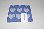 Theedoeken Harten Bunzlau Castle, Huis en Inrichting, Keuken | Textiel, Ophalen of Verzenden, Nieuw, Blauw, Theedoek of Handdoek