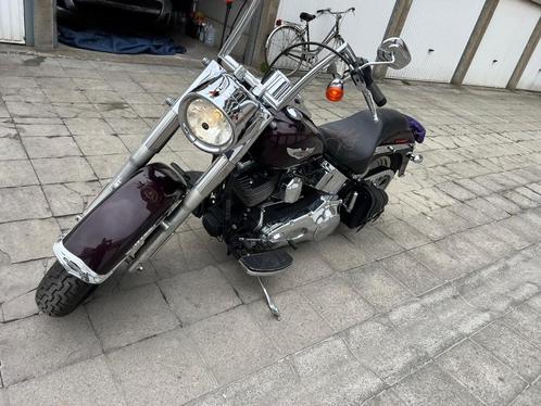 Harley-Davidson Fat Boy 1450cc Bordeaux, Motoren, Motoren | Harley-Davidson, Particulier, Ophalen