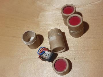NOS vintage Philips Microfoon trafo's audio transformers. beschikbaar voor biedingen