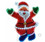 Plaque lumineuse pere noel 120 led, Divers, Enlèvement ou Envoi, Comme neuf