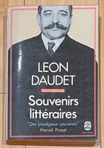 Léon Daudet Souvenirs littéraires, Boeken, Literatuur, Gelezen