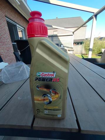 Huile 2 temps Castrol, Enlèvement