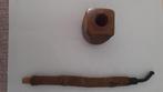 Decoratieve houten pijp, Ophalen of Verzenden