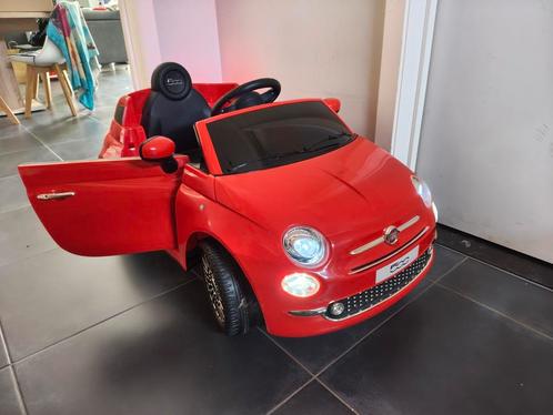 Fiat 500 elektrische auto voor kinderen <15 kg, weinig gebru, Kinderen en Baby's, Speelgoed | Buiten | Accuvoertuigen, Zo goed als nieuw