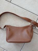 Leren crossbody tas, Nieuw, Schoudertasje, Bruin, Verzenden