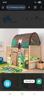 Tent voor op kura bed, Kinderen en Baby's, Kinderkamer | Stapelbedden en Hoogslapers, Ophalen, Zo goed als nieuw