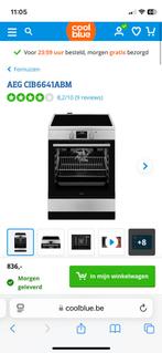 AEG inductievuur + oven, Ophalen, Gebruikt, Vrijstaand