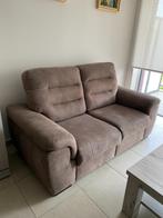 2 persoons verstelbare zetel in prijs verlaagd !, Modern/landelijk, 150 tot 200 cm, Overige materialen, Rechte bank