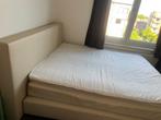 Boxspring 180x200  /beige, Ophalen, Gebruikt, Beige, Tweepersoons