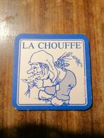 Ouder bierviltje La Chouffe., Collections, Marques de bière, Comme neuf, Enlèvement ou Envoi