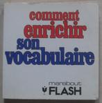 Comment enrichir son vocabulaire, Boeken, Overige Boeken, Ophalen of Verzenden