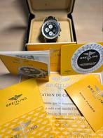 Breitling Navitimer Olympus Moon Phases volledige set, Handtassen en Accessoires, Horloges | Heren, Ophalen, Leer, Staal, Breitling