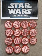 Star Wars 2018 acrylic shield tokens LCG The Card Game, Hobby en Vrije tijd, Verzenden, Zo goed als nieuw, FFG