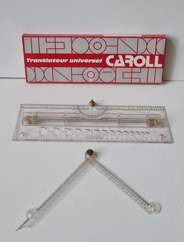 7 meetinstrumenten in 1 Universele Translator Caroll Geo, Antiek en Kunst, Antiek | Gereedschap en Instrumenten, Ophalen of Verzenden