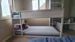 Leuke hoogslaper van Ikea. Inclusief bedhemel en 3 matrassen, Huis en Inrichting, Slaapkamer | Stapelbedden en Hoogslapers, Ophalen