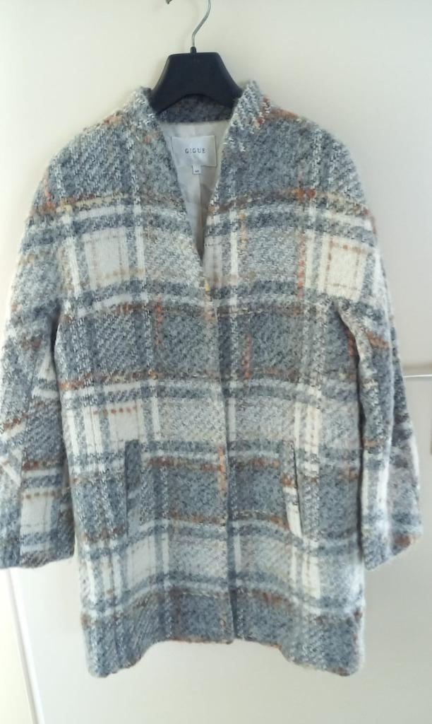 Jas dames merk Gigue maat 40, Kleding | Dames, Jassen | Winter, Zo goed als nieuw, Maat 38/40 (M), Overige kleuren, Ophalen of Verzenden
