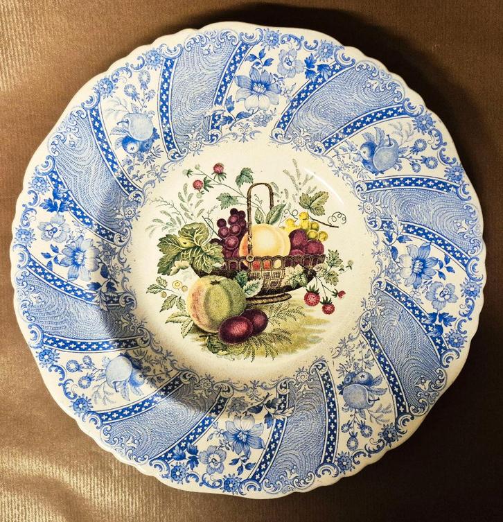 Oud William Smith „WEDGEWOOD” bord uit 1839, Antiek en Kunst, Antiek | Keramiek en Aardewerk, Ophalen of Verzenden