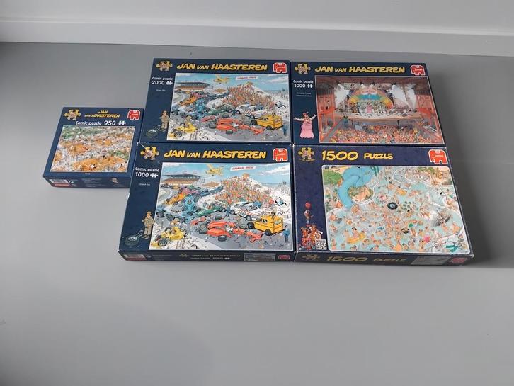 Jan van haasteren puzzels, Hobby en Vrije tijd, Denksport en Puzzels, Zo goed als nieuw, Ophalen of Verzenden